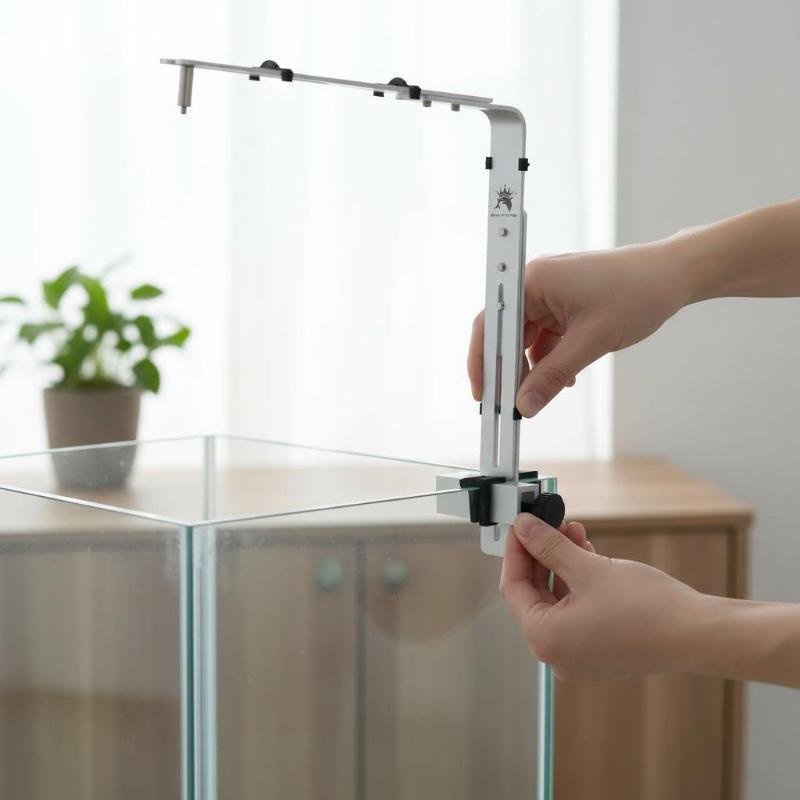Aquarium Fish Light Lamp - New Fish Light Holder Aluminum Alloy