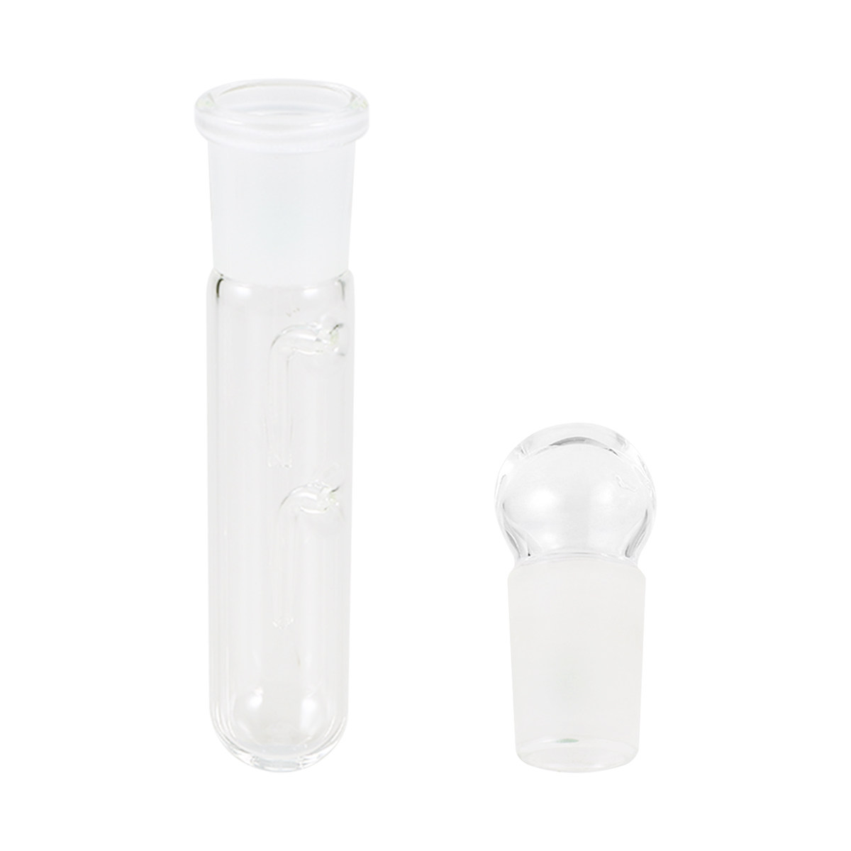 Aquarium Fish Trap - Glass Aquarium Trap 2 Hole Clear