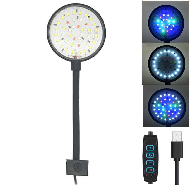 USB Aquarium LED Lamp Fish Tan - Aquarium Fish Enrichment ulasan dan harga