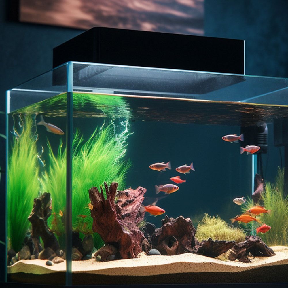 Sturdy Magnetic Fish Tank Lid  - Aquarium Fish Net ulasan dan harga