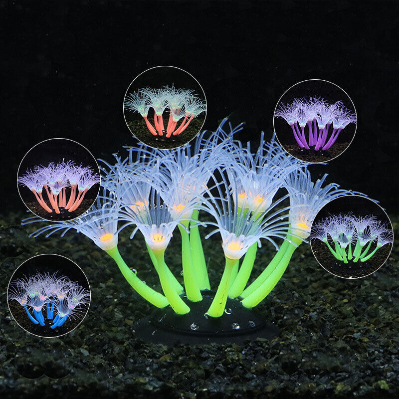 Silicone Glowing Landscape Art - Aquarium Fish Enrichment ulasan dan harga