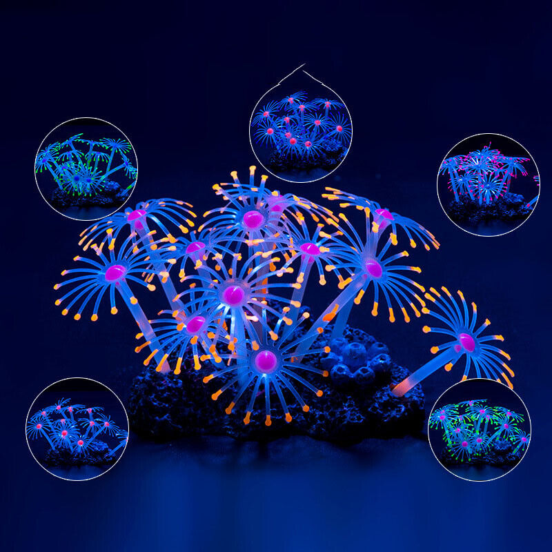 Silicone Glowing Landscape Art - Aquarium Fish Enrichment ulasan dan harga