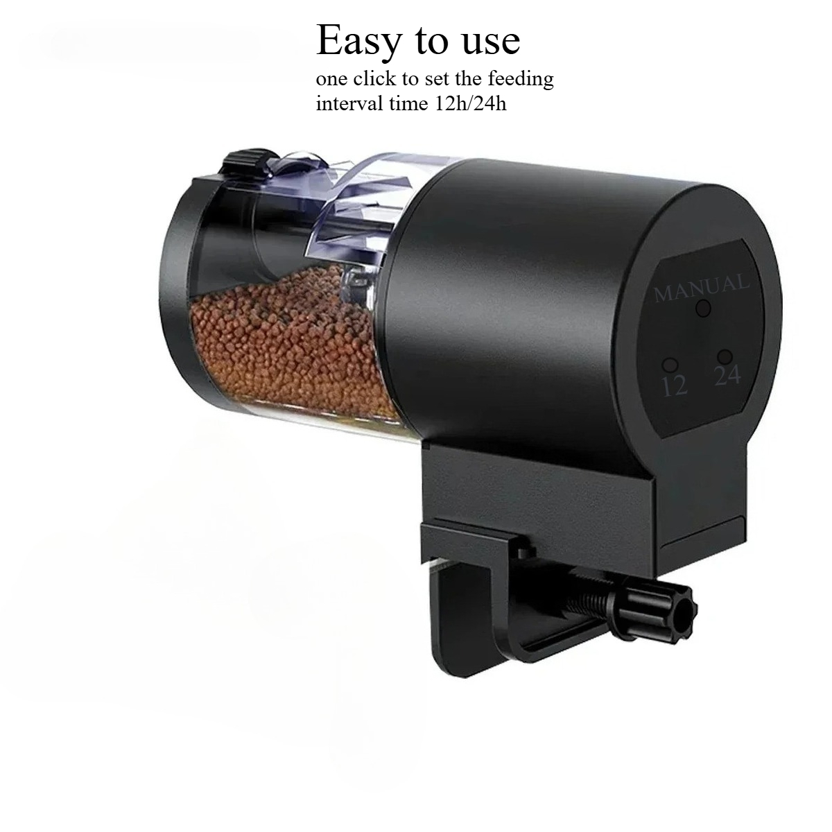 Automatic Fish Feeder 100ML Ca - Aquarium Fish Auto Feeder ulasan dan harga