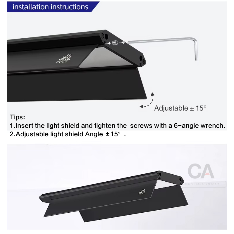 WEEK AQUA Aquarium Lamp Access - Aquarium Fish Light Lamp ulasan dan harga