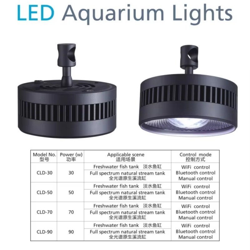 Jecod CLD Full-Spectrum LED Aq - Aquarium Fish Light Lamp ulasan dan harga