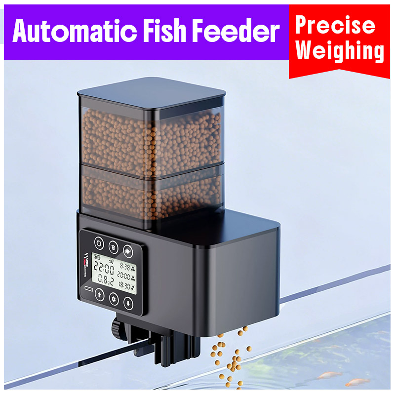 Smart Precise Weighing Automat - Aquarium Fish Auto Feeder ulasan dan harga