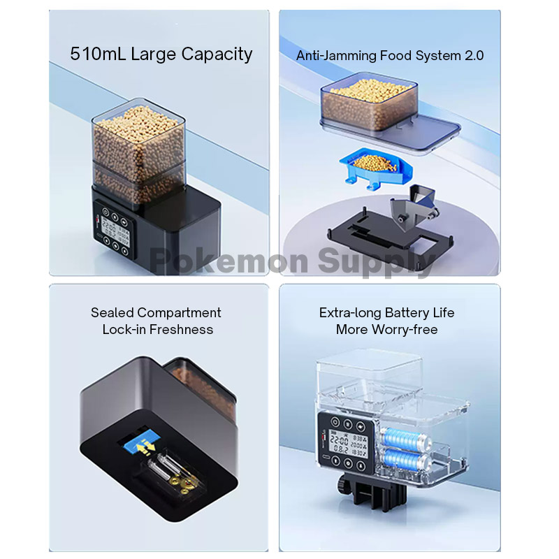Smart Precise Weighing Automat - Aquarium Fish Auto Feeder ulasan dan harga