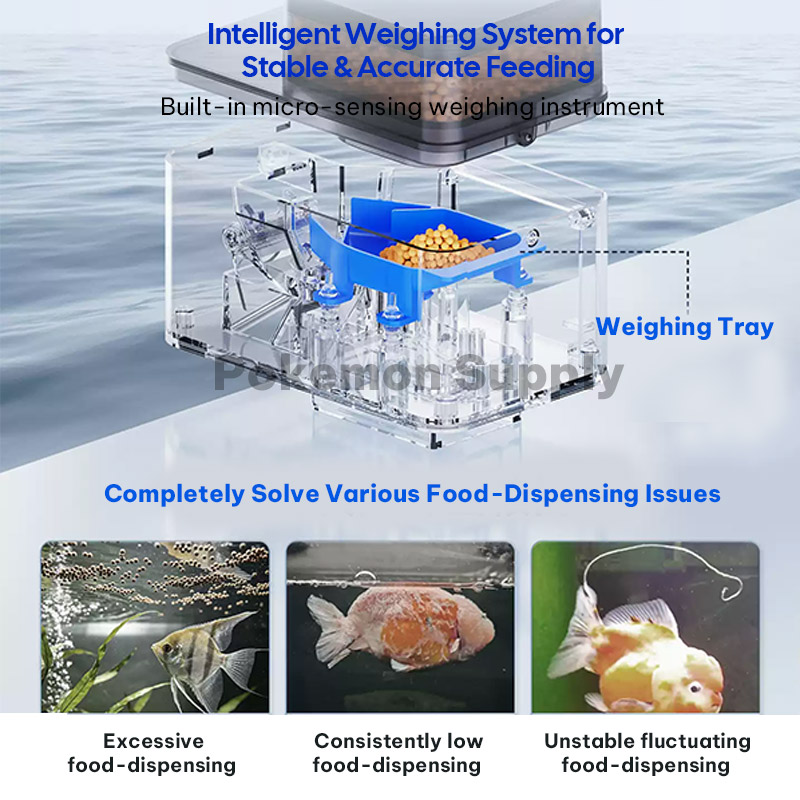 Smart Precise Weighing Automat - Aquarium Fish Auto Feeder ulasan dan harga