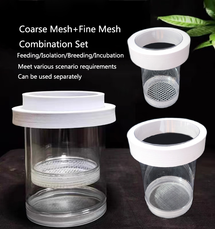 Plastic Floating Fish Breeding - Aquarium Fish Feeder ulasan dan harga