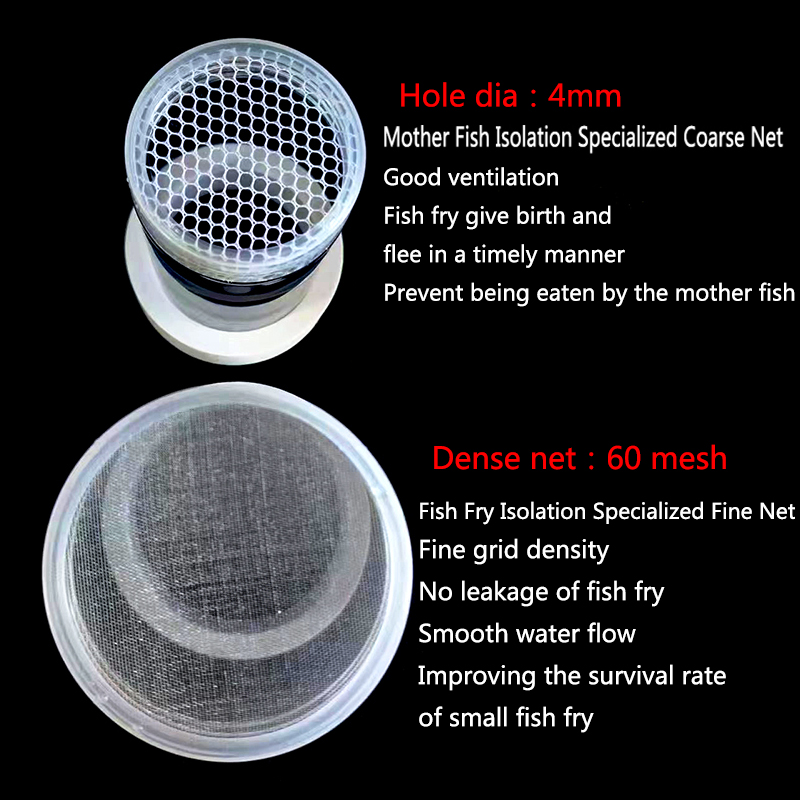 Plastic Floating Fish Breeding - Aquarium Fish Feeder ulasan dan harga
