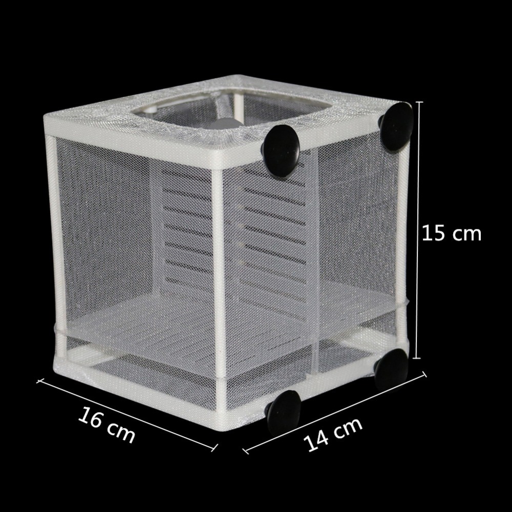 1 Pcs Fish Breeding Incubator  - Aquarium Fish Net ulasan dan harga