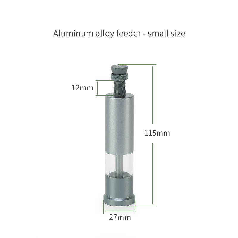 1 pcs Fish Tank Feeder Mini Al - Aquarium Fish Feeder ulasan dan harga