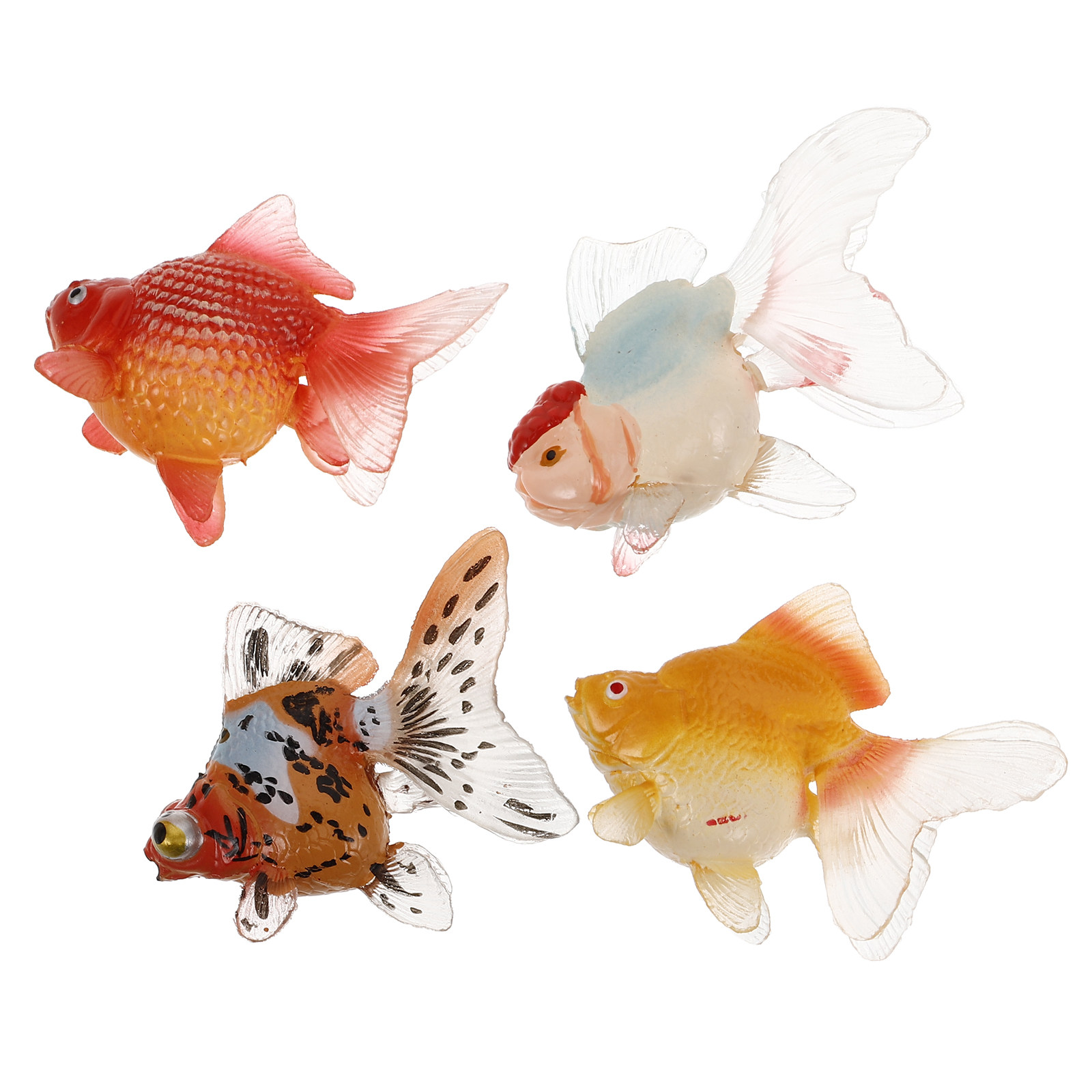4Pcs Realistic Floating Aquari - Aquarium Fish Home ulasan dan harga