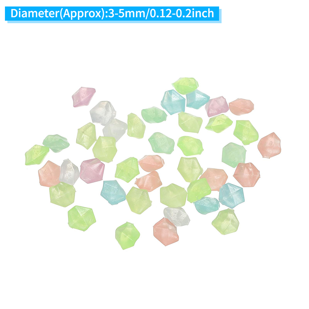 1000Pcs Luminous Sand Glow In  - Aquarium Fish Home ulasan dan harga