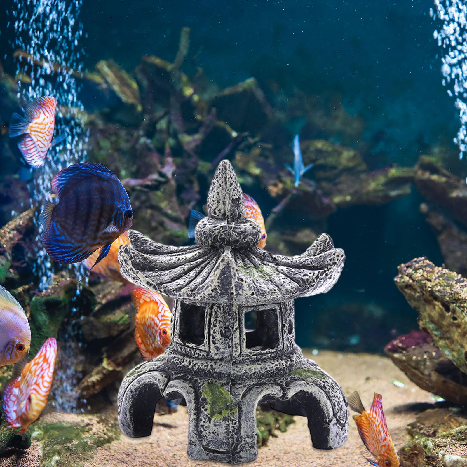 Aquarium Ornament Aquarium Acc - Aquarium Fish Enrichment ulasan dan harga