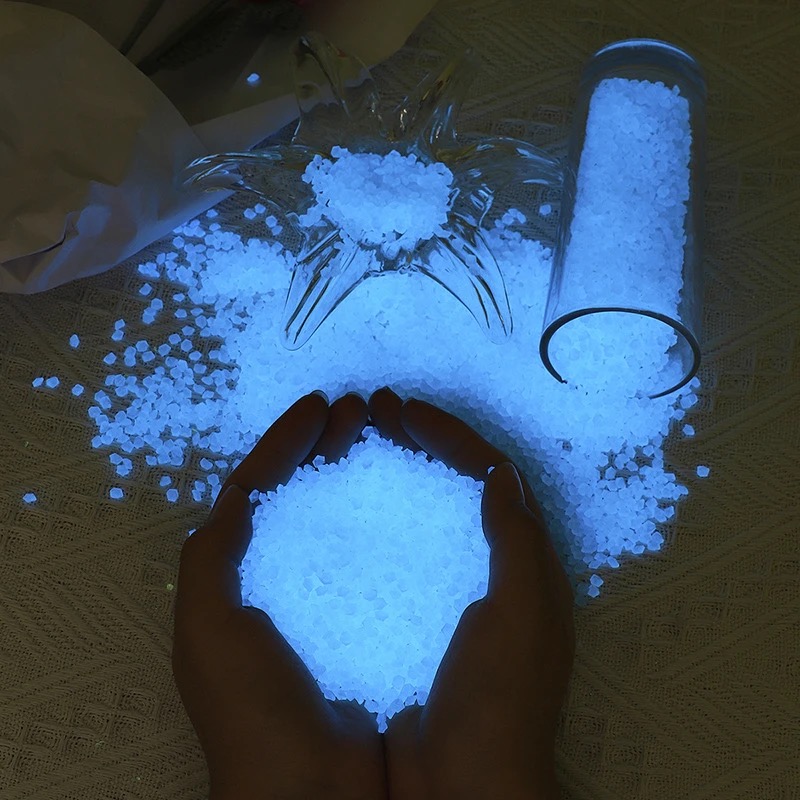 1000pcs 3-5mm Luminous Sand Gl - Aquarium Fish Home ulasan dan harga