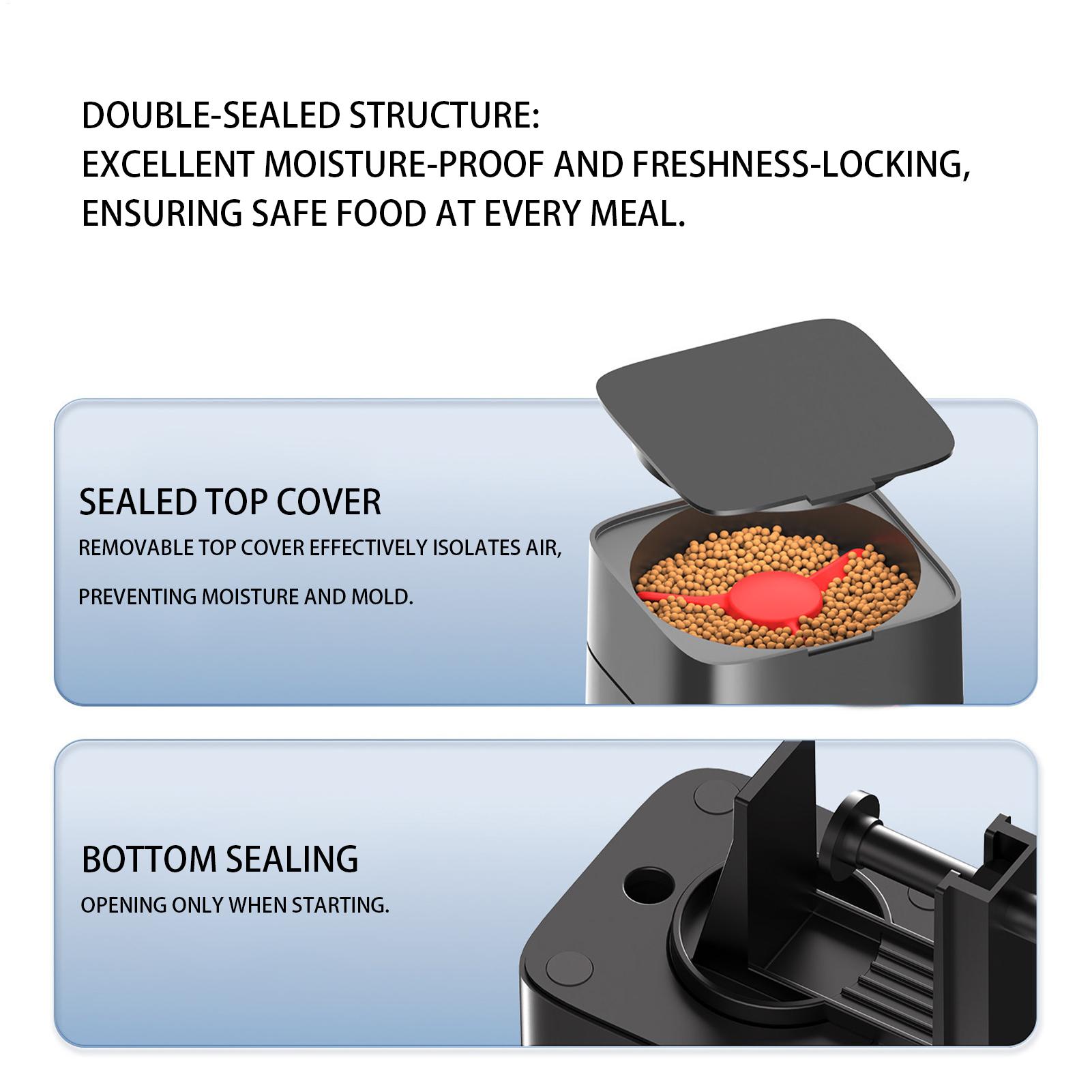 Automatic Fish Feeders Automat - Aquarium Fish Auto Feeder ulasan dan harga