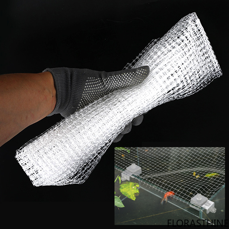 Aquarium Anti Jump Net Invisib - Aquarium Fish Net ulasan dan harga