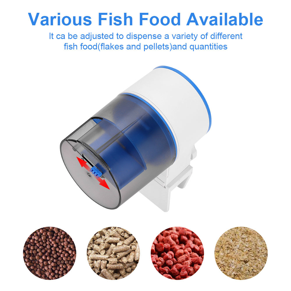 Automatic Fish Tank Feeder Int - Aquarium Fish Auto Feeder ulasan dan harga