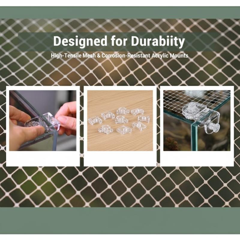 1Pcs Fish Tank Net Anti Jumpin - Aquarium Fish Net ulasan dan harga