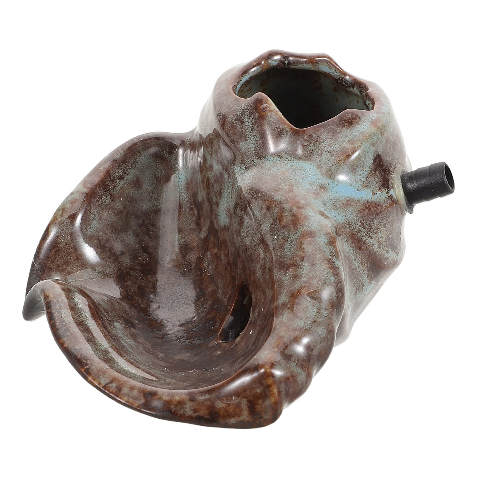 Ceramic Jar Fountain Waterfall - Aquarium Fish Home ulasan dan harga