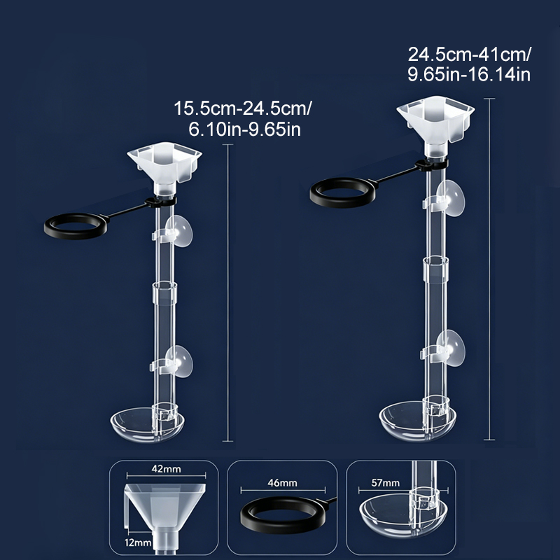Acrylic Aquarium Fish Feeder T - Aquarium Fish Feeder ulasan dan harga