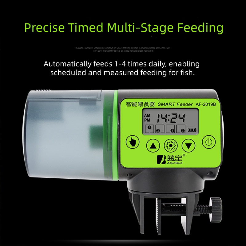 Fish Tank Automatic Feeder Tim - Aquarium Fish Auto Feeder ulasan dan harga