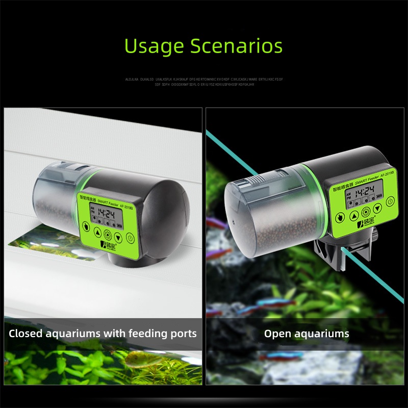 Fish Tank Automatic Feeder Tim - Aquarium Fish Auto Feeder ulasan dan harga