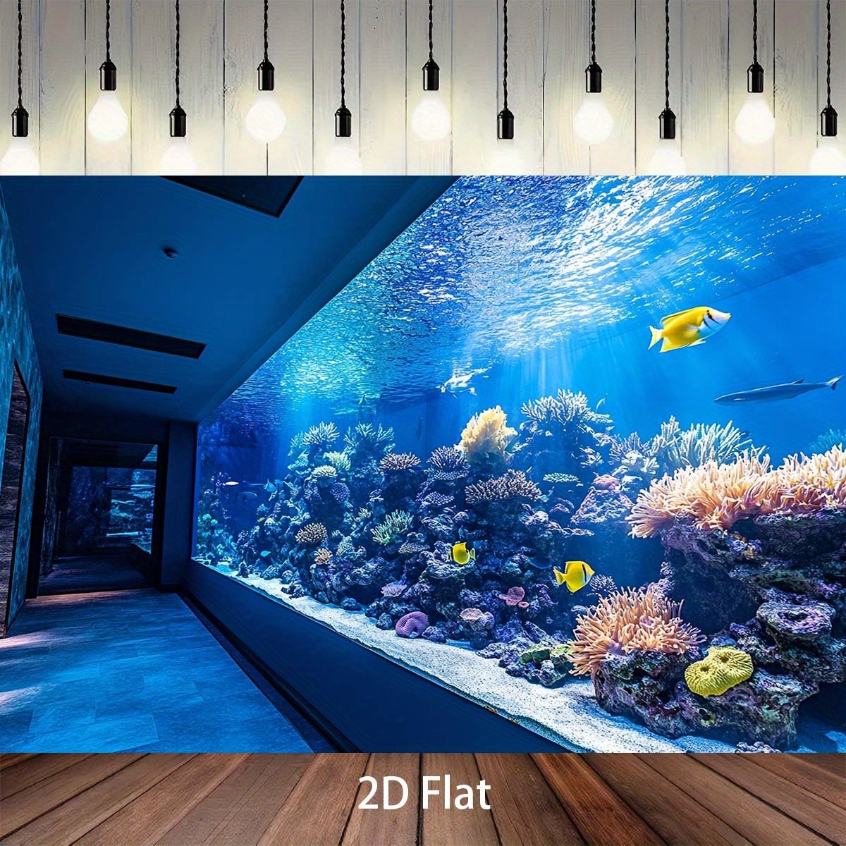 Vibrant Underwater Aquarium Ta - Aquarium Fish Home ulasan dan harga