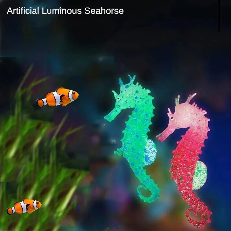 Fish Tank Aquascape Decoration - Aquarium Fish Glow In The Dark ulasan dan harga