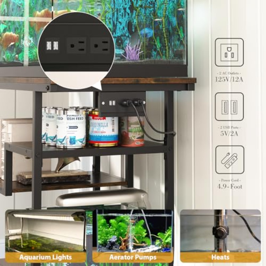 Home office fish tank stand fo - Aquarium Fish Home ulasan dan harga