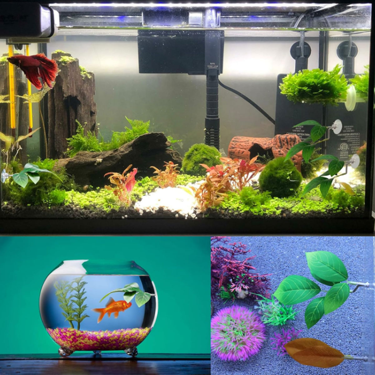 1 PC Betta Fish Hammock Soft A - Aquarium Fish Enrichment ulasan dan harga