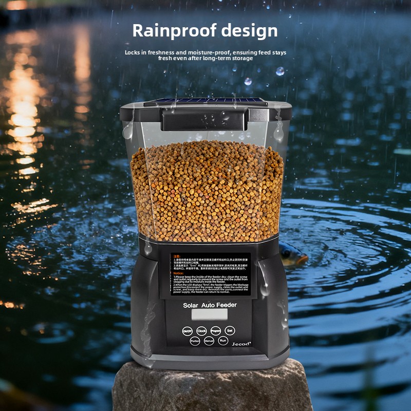 jebao solar koi pond outdoor f - Aquarium Fish Auto Feeder ulasan dan harga