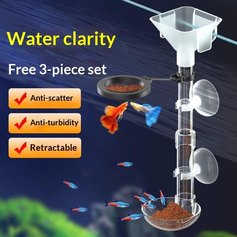 With Suction Cups Prevents Foo - Aquarium Fish Feeder ulasan dan harga