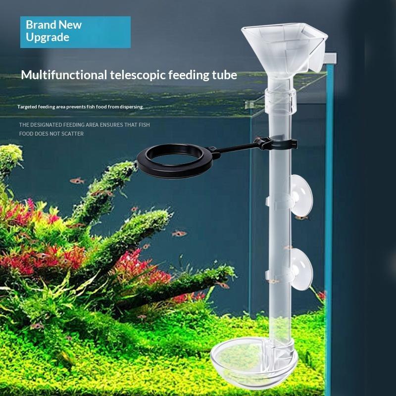 With Suction Cups Prevents Foo - Aquarium Fish Feeder ulasan dan harga