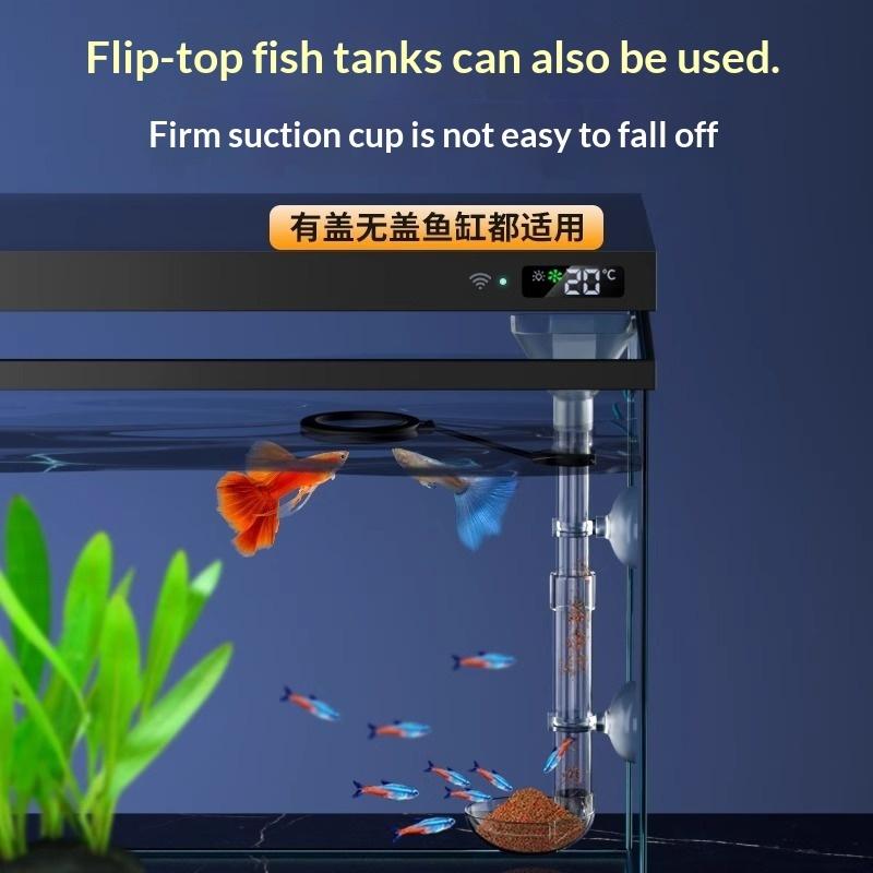 With Suction Cups Prevents Foo - Aquarium Fish Feeder ulasan dan harga