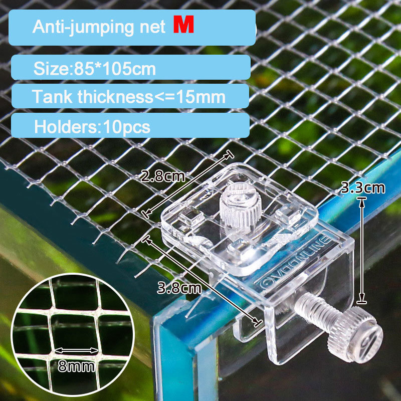 Anti Jump Net Fresh Seawater F - Aquarium Fish Net ulasan dan harga