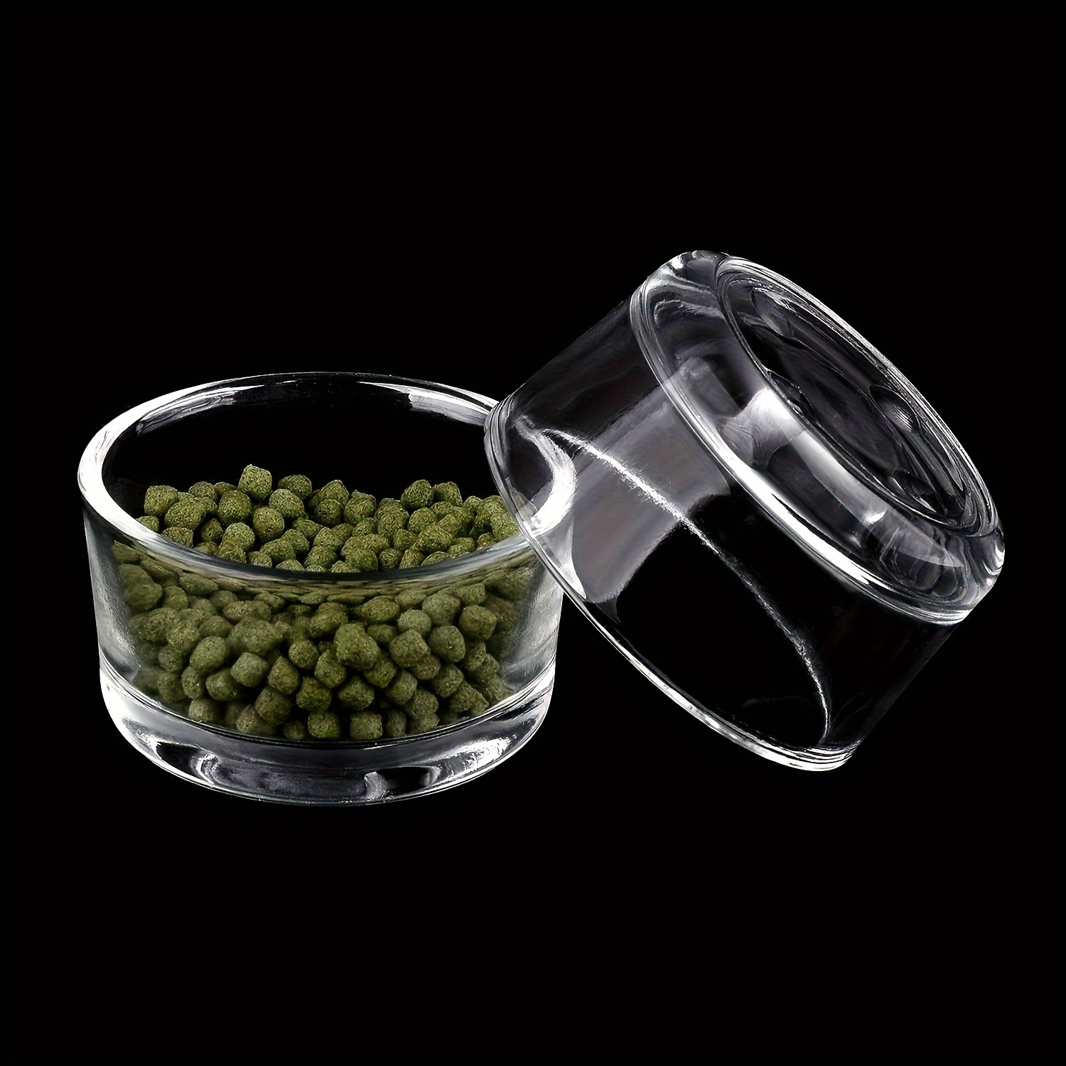 Glass Aquarium Mini Size Shrim - Aquarium Fish Feeder ulasan dan harga