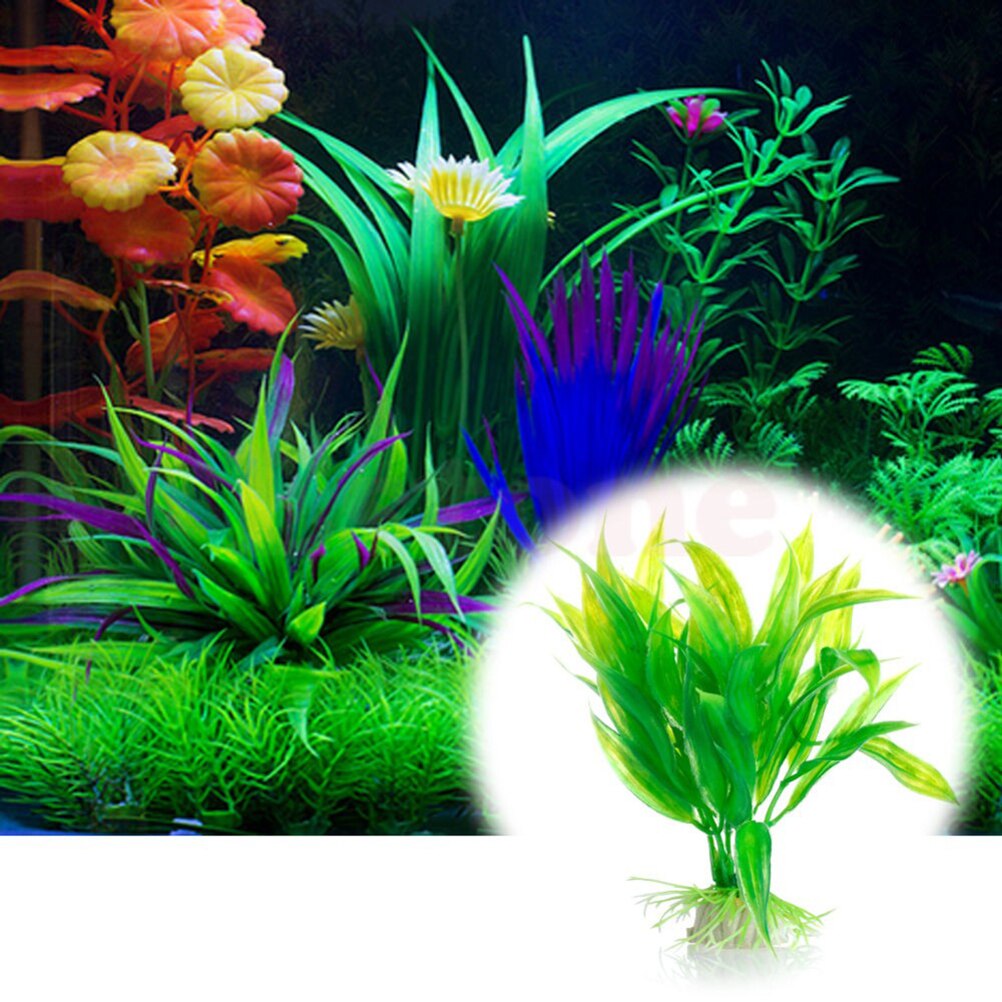 15cm Artificial Aquarium Decor - Aquarium Fish Enrichment ulasan dan harga