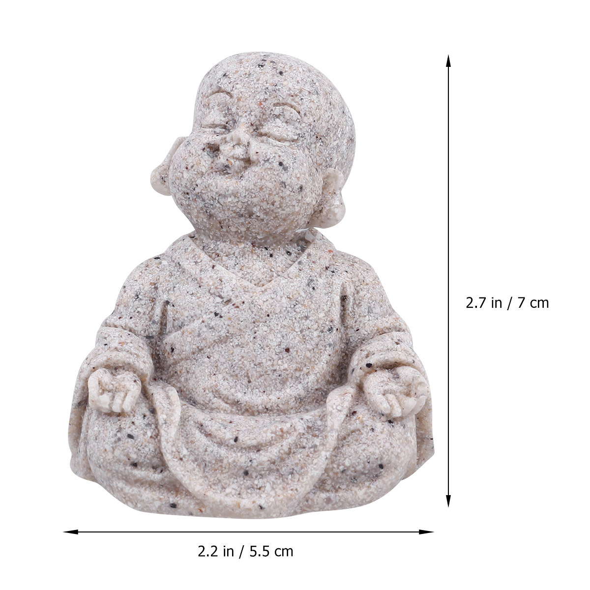 1Pcs Resin Sandstone Maitreya  - Aquarium Fish Home ulasan dan harga