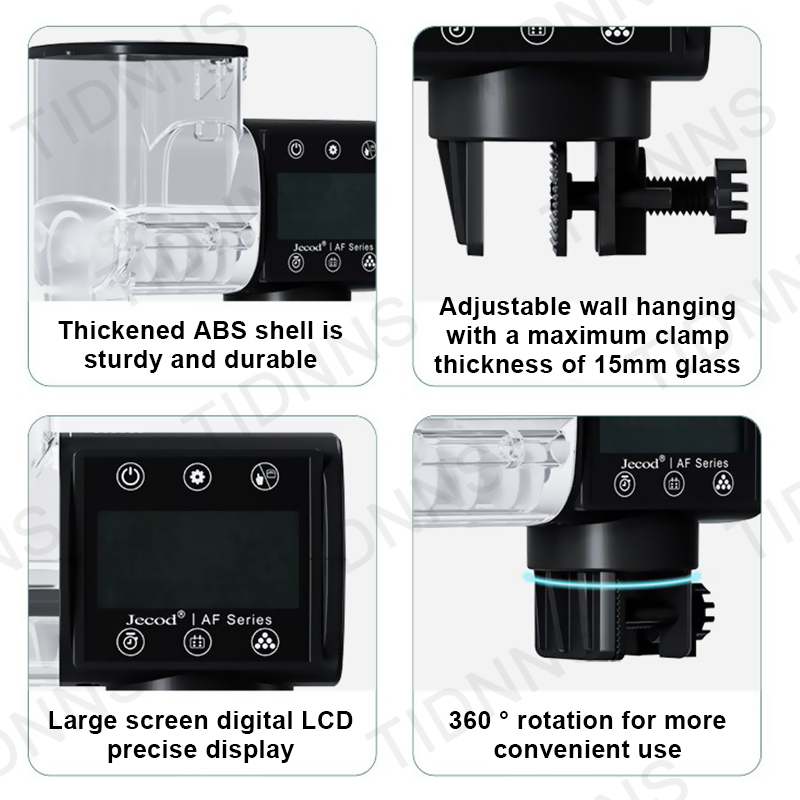 New Adjustable Smart Automatic - Aquarium Fish Auto Feeder ulasan dan harga