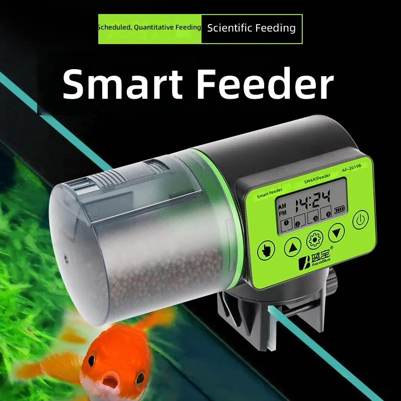 for Fish Tank Automatic Feeder - Aquarium Fish Auto Feeder ulasan dan harga