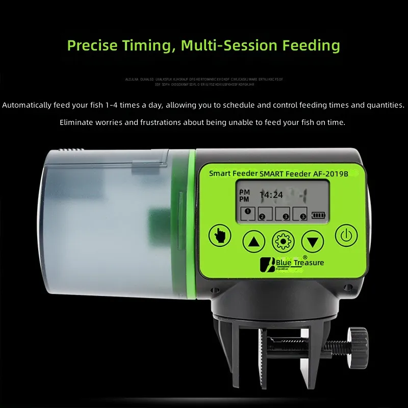 for Fish Tank Automatic Feeder - Aquarium Fish Auto Feeder ulasan dan harga