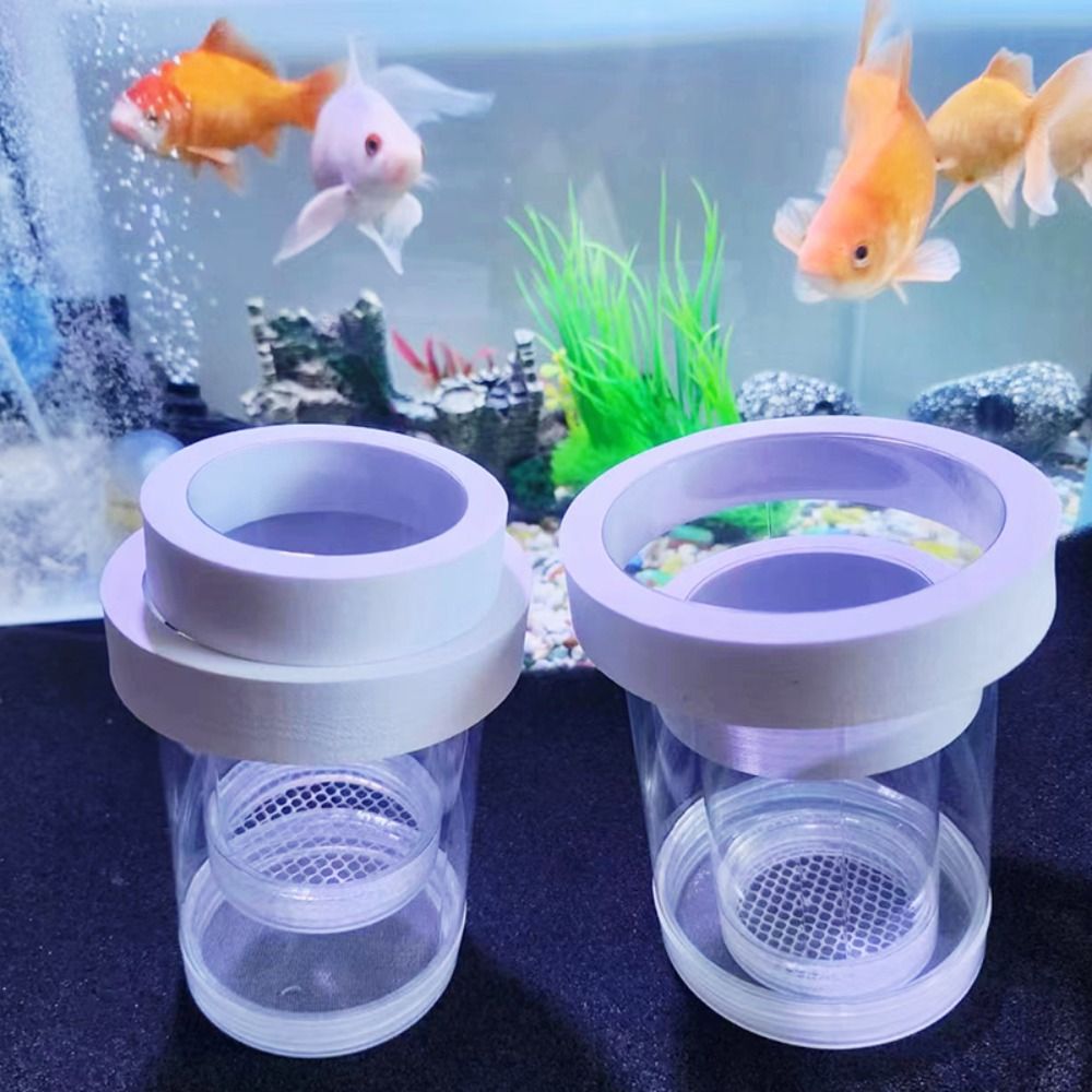 Plastic Floating Fish Breeding - Aquarium Fish Feeder ulasan dan harga