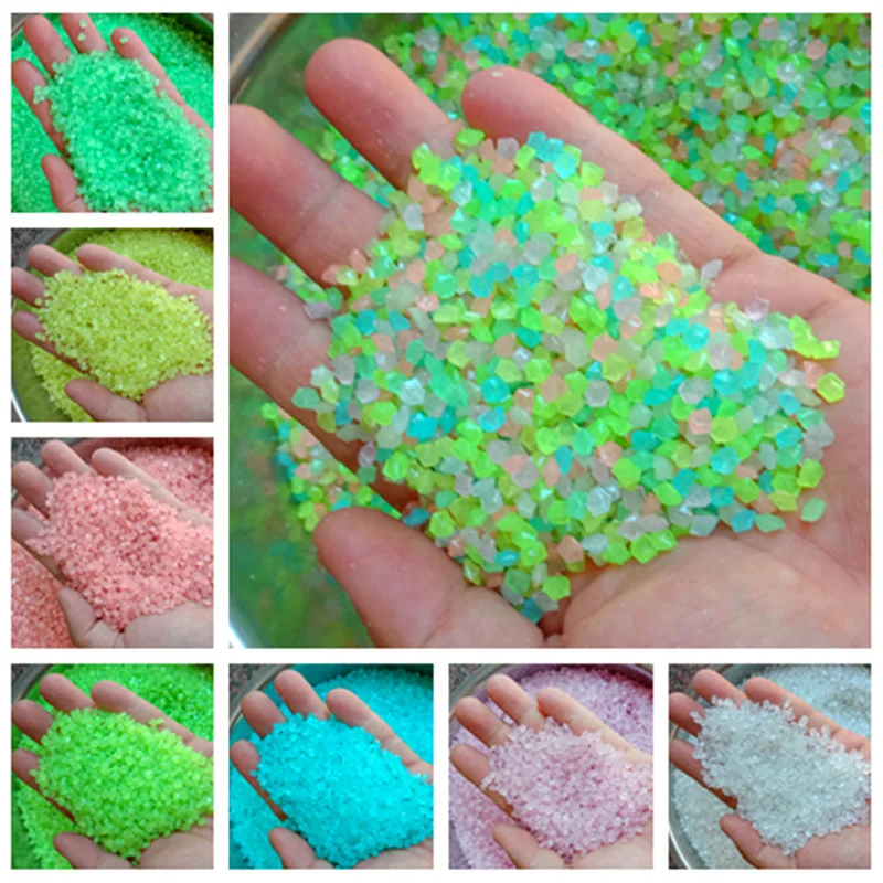 2000Pcs 3-5mm Luminous Sand Gl - Aquarium Fish Home ulasan dan harga