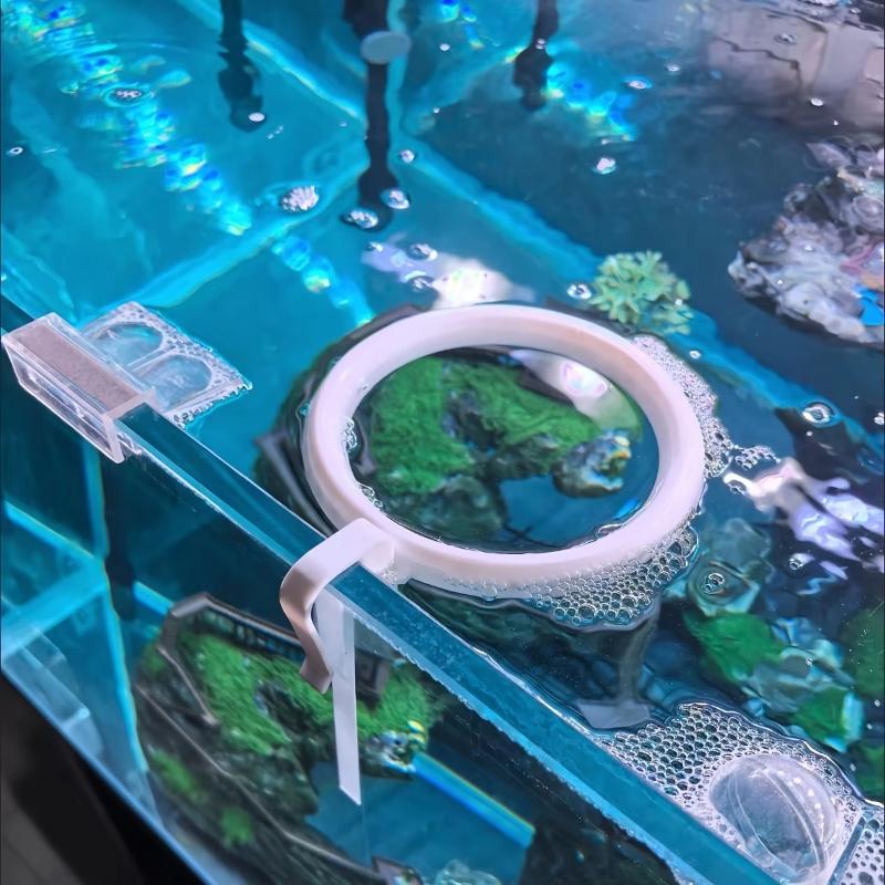 Floatable Anti-Scatter Feeder  - Aquarium Fish Feeder ulasan dan harga