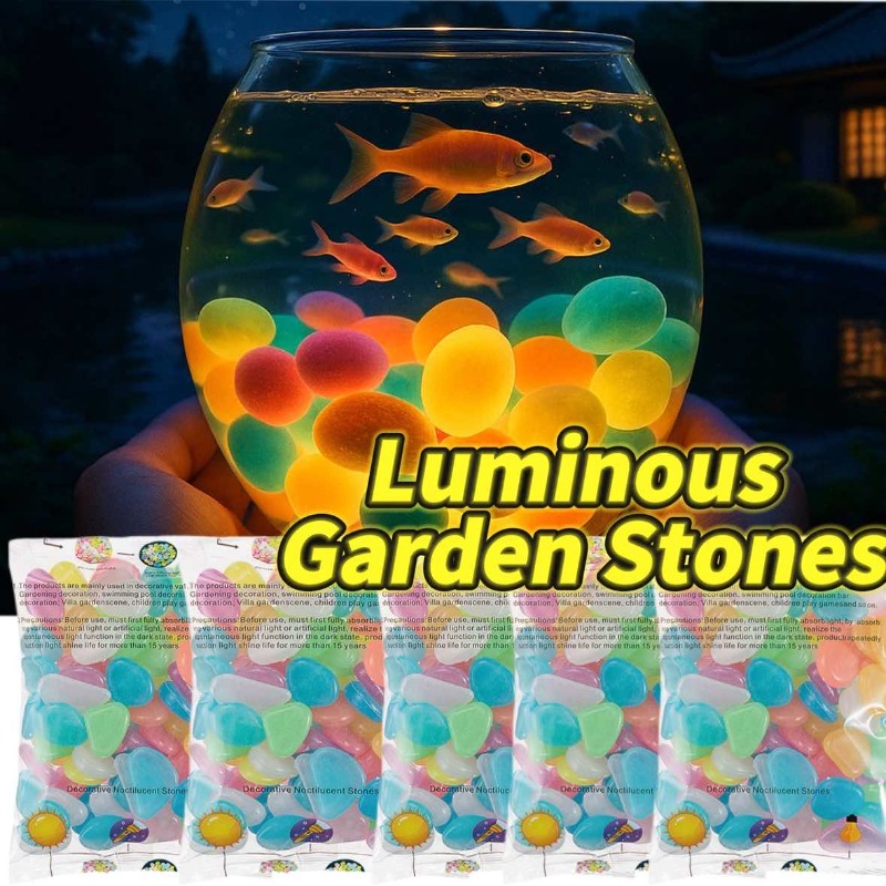 100-1000pcs Outdoor Luminous S - Aquarium Fish Glow In The Dark ulasan dan harga
