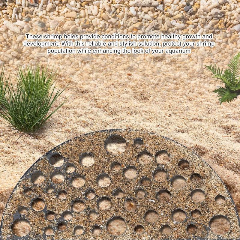New Aquarium Hidden Cave Shelt - Aquarium Fish Home ulasan dan harga