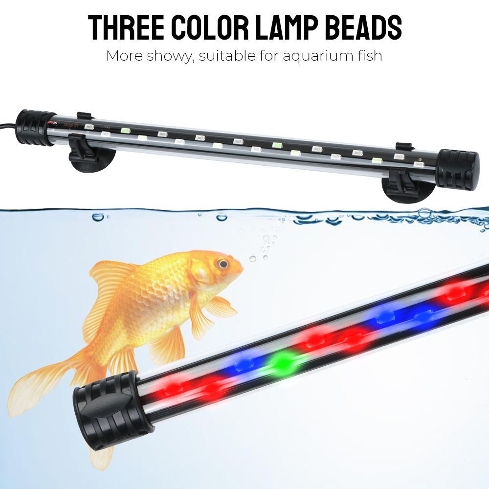 90~260V Aquarium Submersible L - Aquarium Fish Light Lamp ulasan dan harga