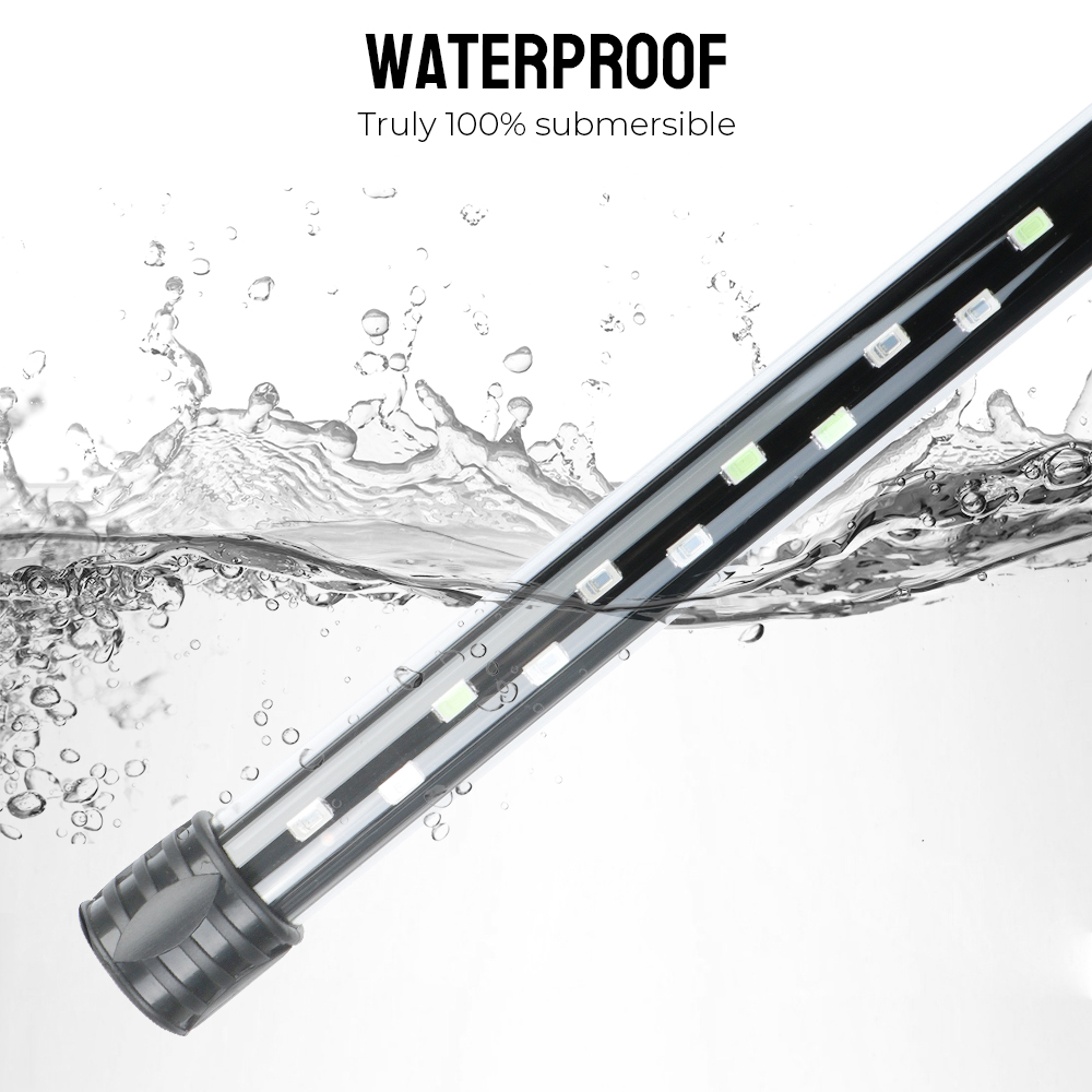 90~260V Aquarium Submersible L - Aquarium Fish Light Lamp ulasan dan harga